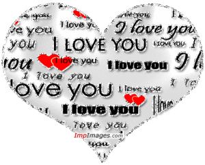 I Love you Heart Graphic for Fb Share