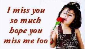 Missing You SMS In English Fb Share