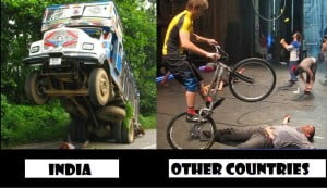 Funny Pic India vs Other Countries Fb Share