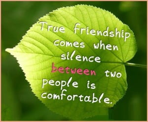 True Friendship Quotes In English