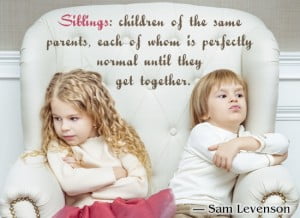 Wonderful Quotes and Sayings About Siblings