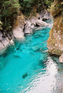 Blue Pools Of Haast Pass — New Zealand