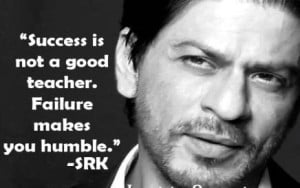 Shahrukh Khan Inspirational Thoughts Image