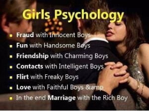 Girls Psycology Funny Image Share