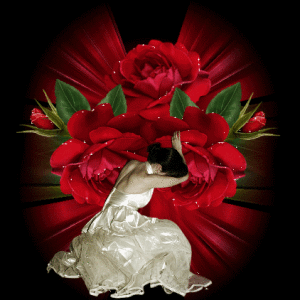 Red Rose Graphic For Fb Share