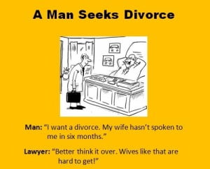 A Man Seeks Divorce Jokes In English