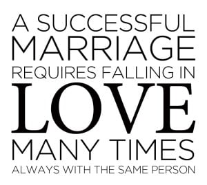 A Successful Marriage Quote