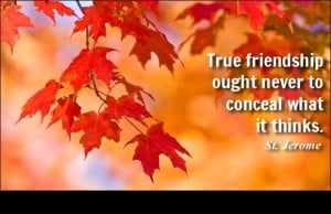 True Friendship Quote