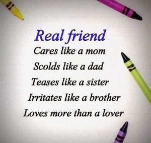 Real Friend Quotes