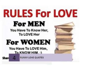 Rules For Love