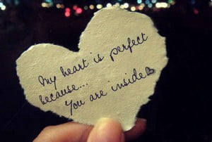 My Heart Is Perfect Because… You Are Inside