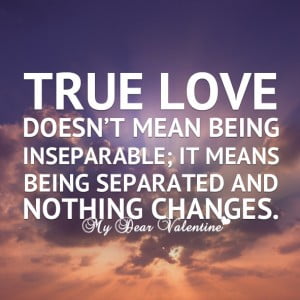 True Love Quote Image