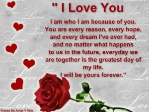 I love you quote