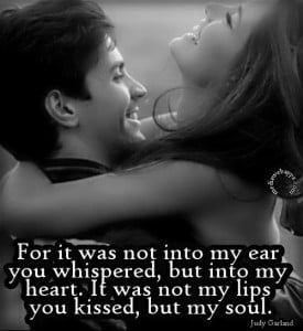 For It Was Not Into My Ear You Whispered