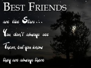 Best Friends Are Like Stars