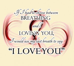 I Love You Quote Heart Image