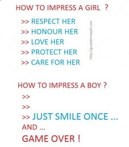 How To Impress A Boy or Girl ? 