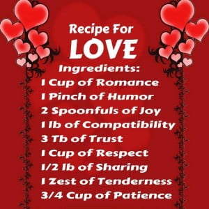 Recipe For Love