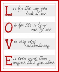 Meaning Of Love