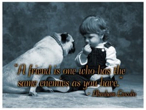 Friendship Quote By Abraham Lincoln