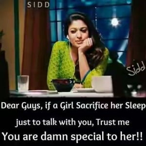 Trust Me You Are Damn Special To Her