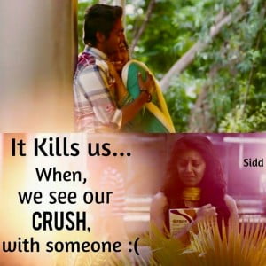 It Kills Us When We See Our Crush With Someone